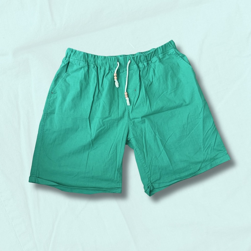Amazon Essentials Men's Green Shorts